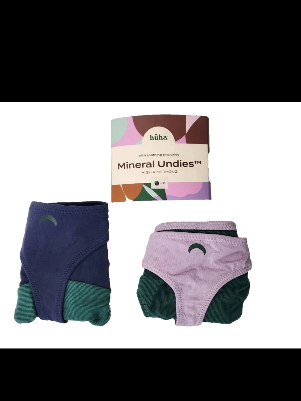 HUHA Mineral Undies Thong High Rise LOT OF 2 NWT sz XS